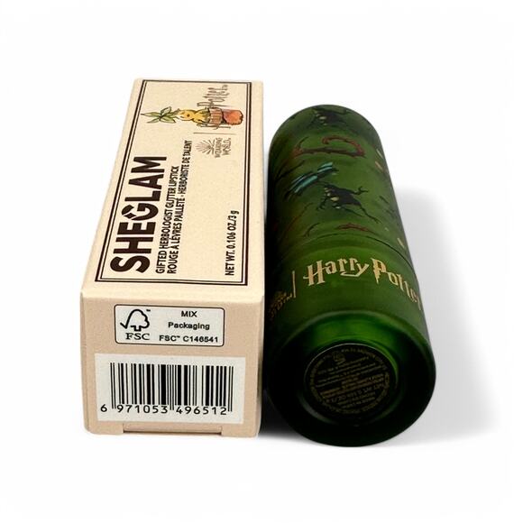 Harry Potter Gifted Herbologist Glitter Lipstick Sheglam - Picture 3 of 8
